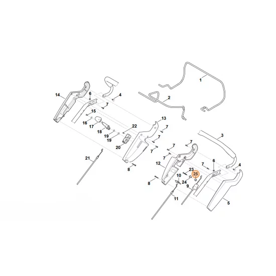 Stihl  Tulejka z kołnierzem 6375 763 3200